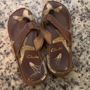 Clark’s Flip Flops